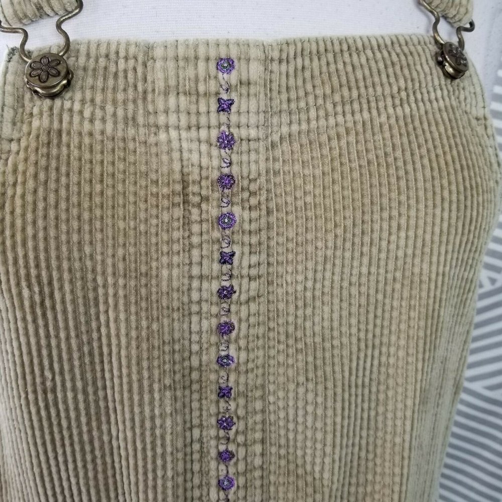 Disney Eeyore Small Jumper Dress Corduroy Overall - Picture 2 of 6